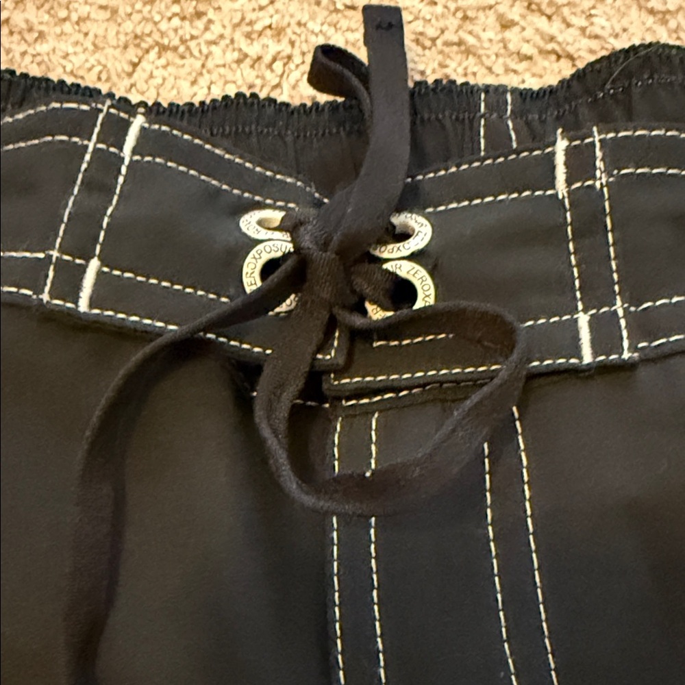 Black Women's Swim Shorts - Picture 3 of 4